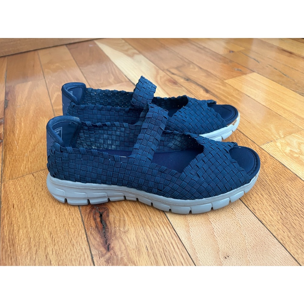 Skechers Women's Dark‎ Blue Woven Sandals Size 5.5 Woman's